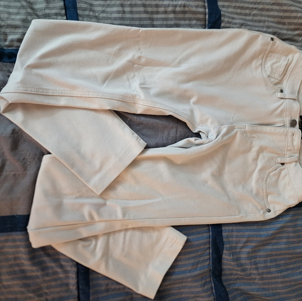 White jeggings